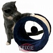TRIXIE 4324 Когтеточка д/кошек "Колесо" темно-синяя, сизаль/плюш ф23см*20см