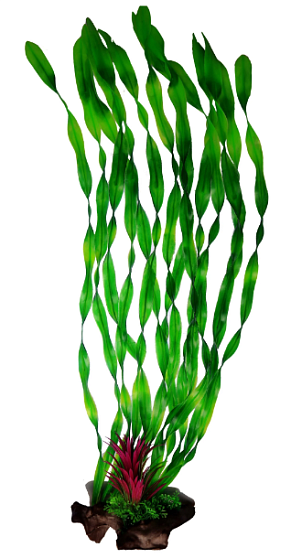 HOMEFISH 45 см растение для аквариума пластиковое с грузом