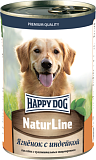 Happy Dog Natur Line Ягненок с индейкой, для собак (НФКЗ) - 0,41 кг