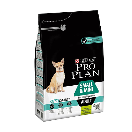 PRO PLAN "Adult Small&Mini Sensitive Digestion" сухой 700 гр для собак мелких пород ЯГНЕНОК