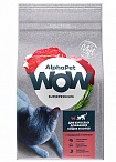 ALPHAPET WOW SUPERPREMIUM 1,5 кг сухой корм для взрослых домашних кошек и котов c говядиной и печень