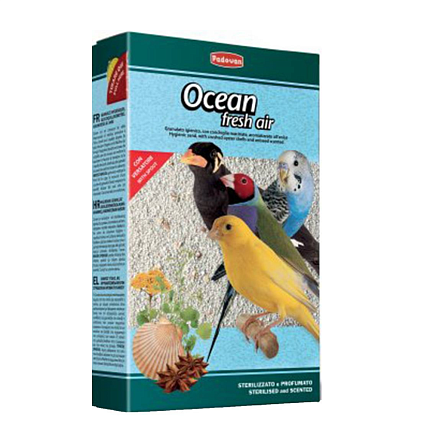 Padovan Био-песок для птиц OKEAN fresh air-1 кг