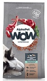 ALPHAPET WOW SUPERPREMIUM 15 кг сухой корм для взрослых собак средних пород с чувствительным пищевар