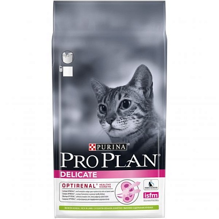 Pro Plan Delicate с ягненком для кошек 1.5кг