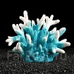 Декоративный коралл "Синулярия", 18 х 9 х 14 см, голубой   7422242         