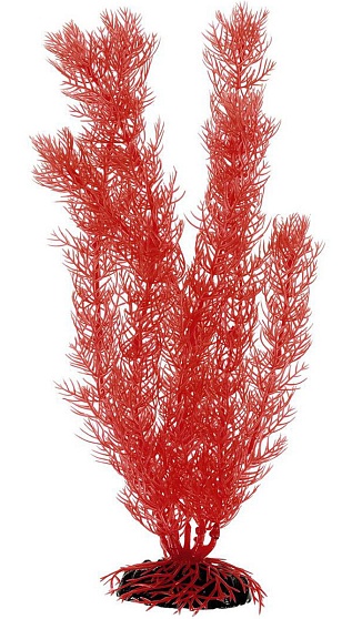 Plant 016 Пластиковое растение Амбулия красная 20см 