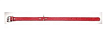 АРКОН п14кр/ 36246 Поводок кожаный 14, размер 140 см x 14 мм, цвет красный, п14кр, однослойный, импо