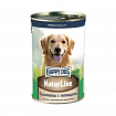 Happy Dog Natur Line Телятина с овощами  для собак (НФКЗ)- 0,41 кг