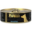 ЧЕТВЕРОНОГИЙ ГУРМАН Золотая линия 100 г консервы для собак индейка натуральная в желе 1х24