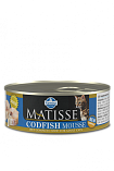 4831 Матисс мусс для кошек с треской 85г/ Matisse cat  mousse codfish 85g